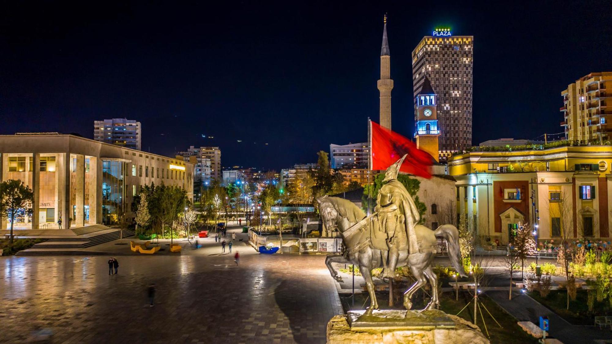 Hotel Baron Tirana Exteriér fotografie